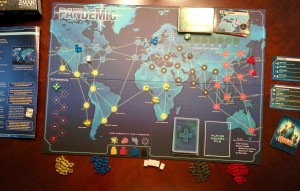 Pandemic Game Board