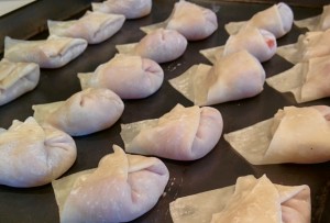 Lots of labor required for the dumplings, but totally worth it.