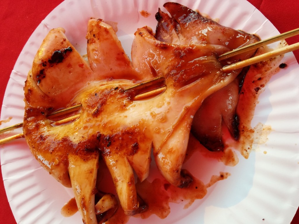 Grilled Squid at the 626 Night Market.